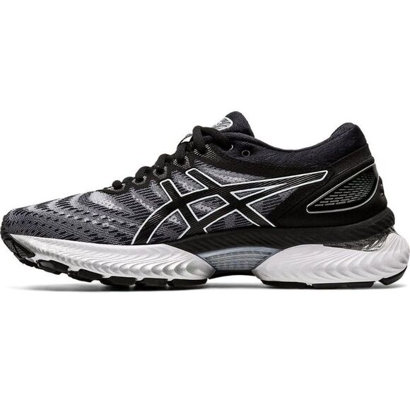 Asics Gel Nimbus 22 Platinum Women's Running Sport Shoes 1012A587-100 8 Medium - Picture 4 of 11